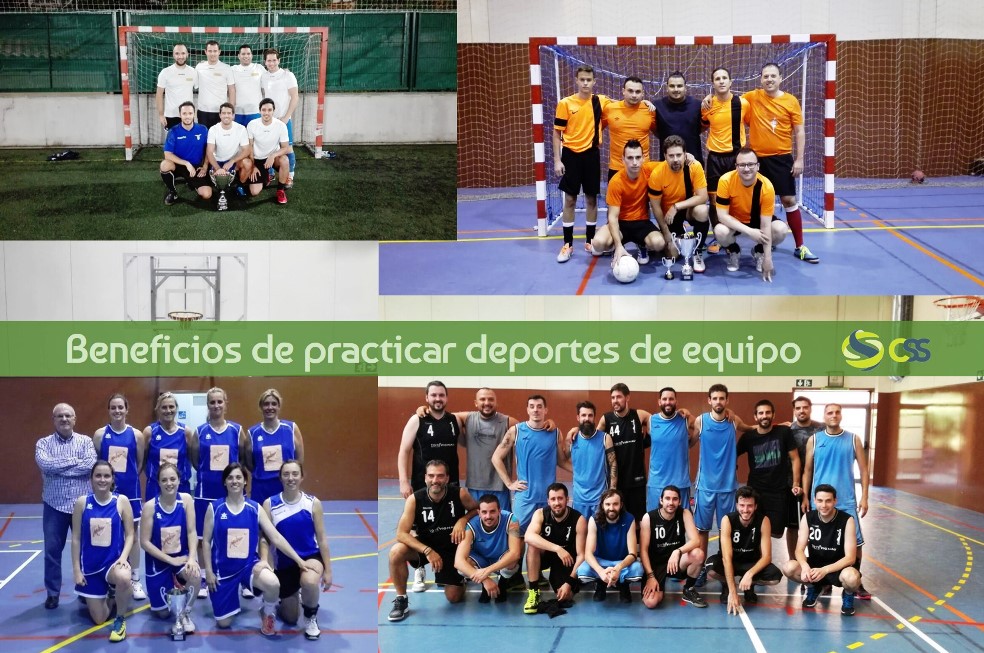 CSS beneficis dels esports d'equip